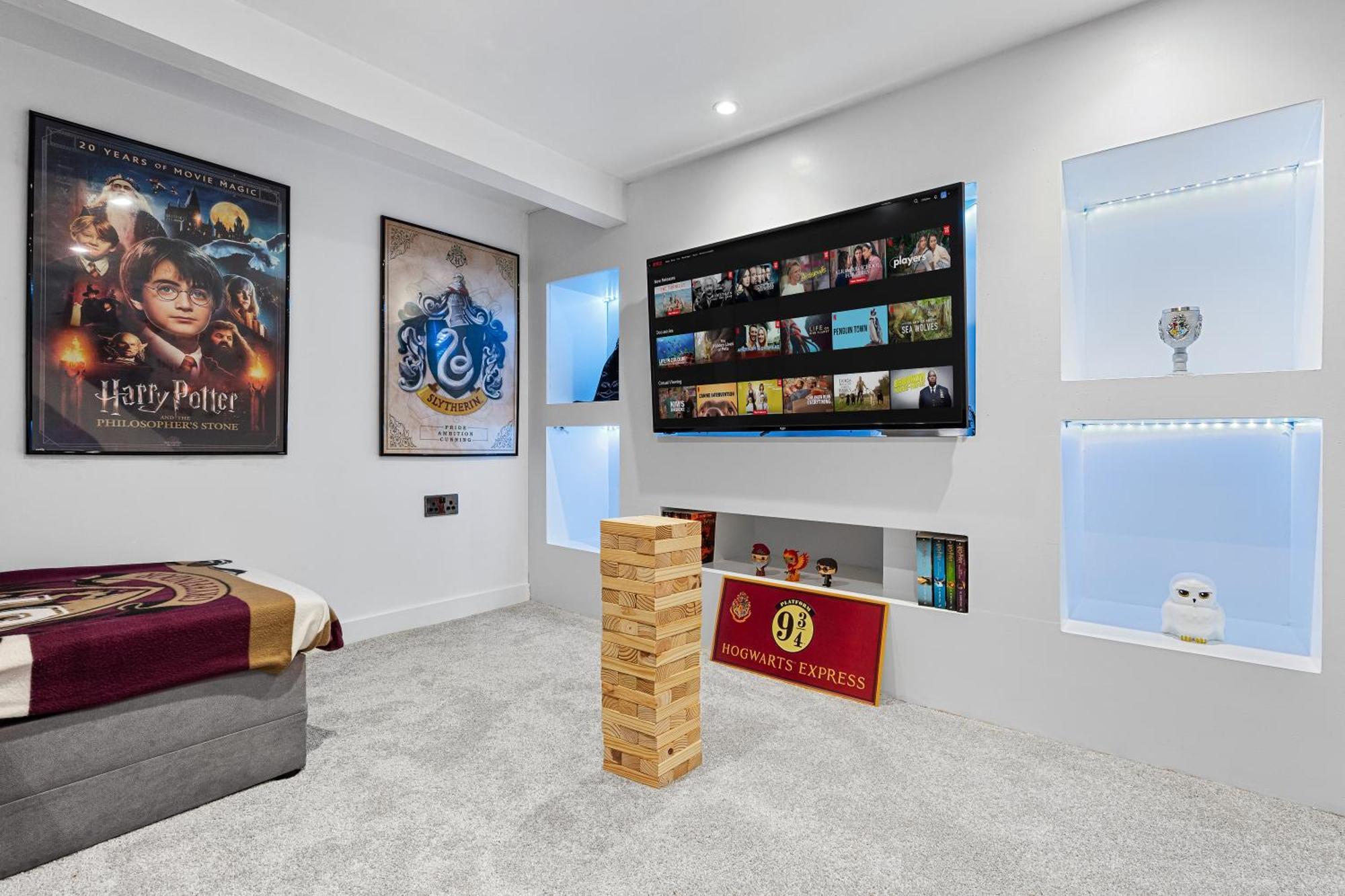 The Hogwarts Retreat - Cinema Room - Special May Offer - 25Th - 31St Watford  Luaran gambar
