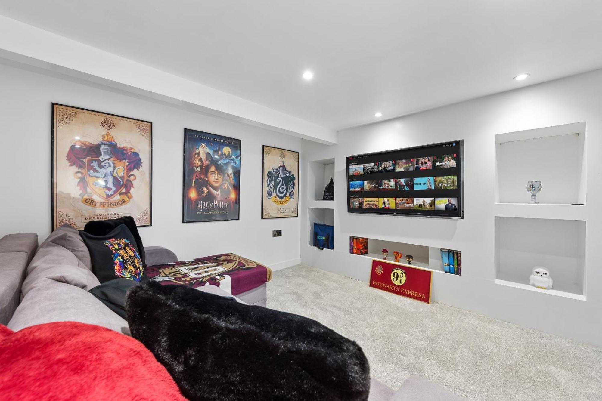 The Hogwarts Retreat - Cinema Room - Special May Offer - 25Th - 31St Watford  Luaran gambar