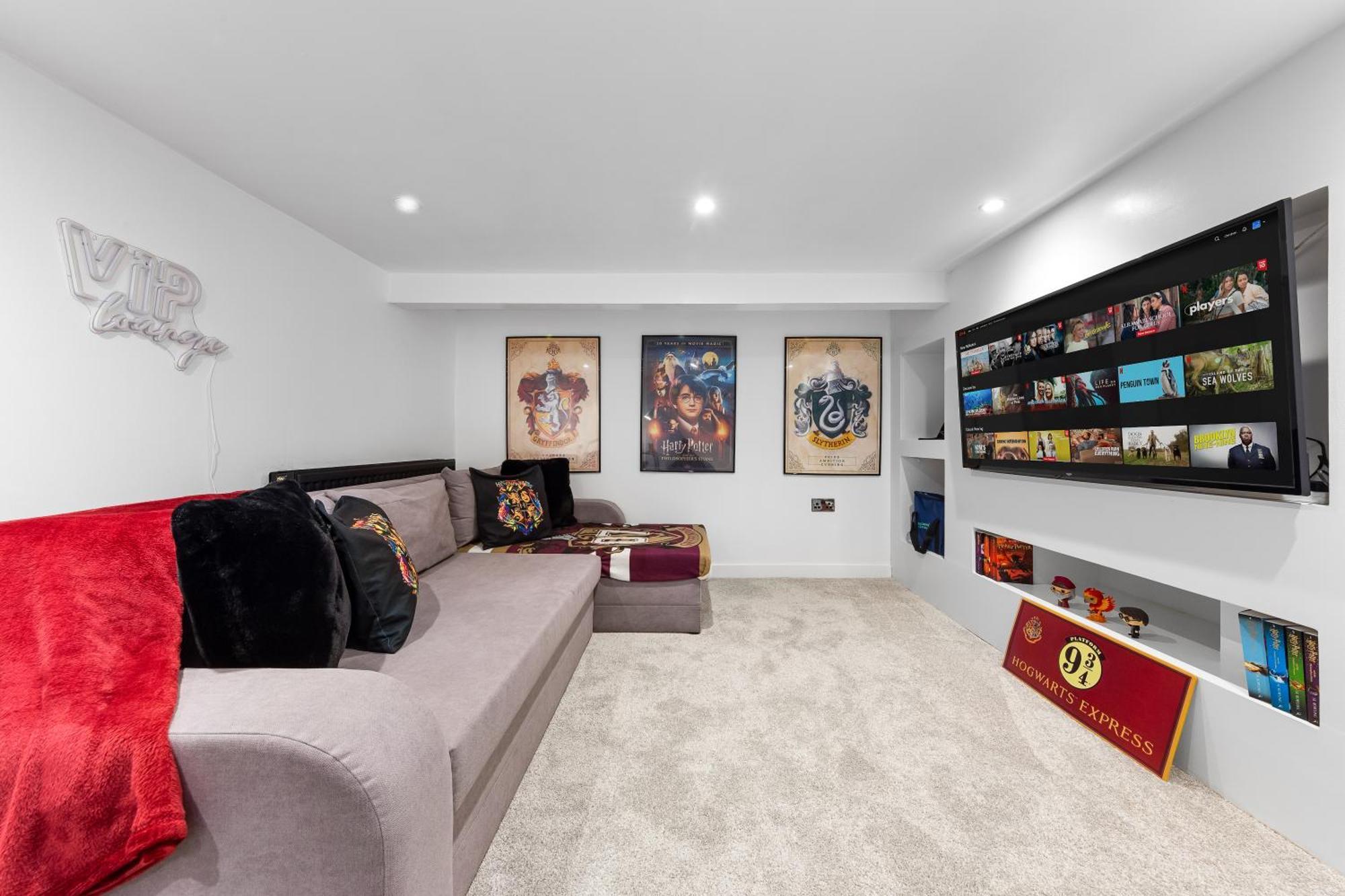 The Hogwarts Retreat - Cinema Room - Special May Offer - 25Th - 31St Watford  Luaran gambar